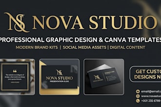 design ecommerce store banner and social media graphics using canva