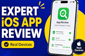 do expert ios app review test mobile applications ui ux feedback and bug reports