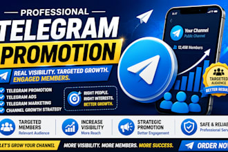 promote your telegram channel with targeted marketing