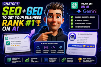 chatgpt SEO GEO to get your business rank  1 on ai