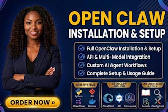 setup openclaw, api integration, and custom ai agents