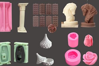 design silicone mold injection mold plastic mold for manufacturing