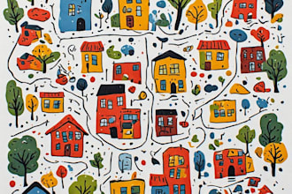 create professional vector neighborhood maps and local area guides