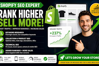 optimize shopify collection pages and product seo for higher ranking
