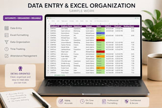 do accurate data entry in excel and google sheets
