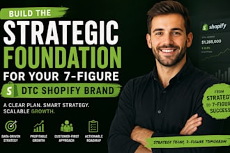 build the strategic foundation for your 7 figure dtc shopify brand