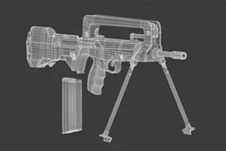 design airsoft parts, gun components, accessories with precision 3d modelling