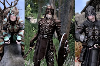 create custom skyrim mod, bannerlord, armor weapons, edit port cruixie weapon