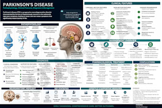 design a professional medical poster or infographic
