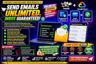 configure a low cost bulk pro email sending infrastructure