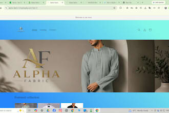 design a modern shopify store