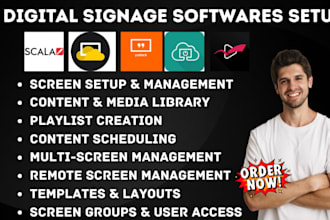 setup optisigns digital signage via yodeck novisign rise vision xibo screencloud
