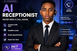 ai receptionist 24 7 call answering ai voice agent virtual phone system vapi ivr