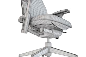 design 3d custom leap chair and ergonomic product with tech pack