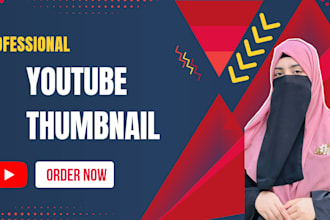 design professional youtube thumbnail in canva