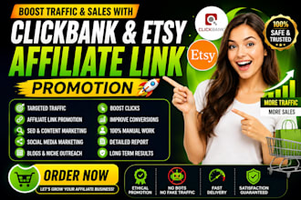 clickbank affiliate link promotion etsy affiliate marketing