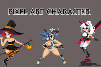do pixel art character pixel sprite sheet nsfw pixel animation game assets