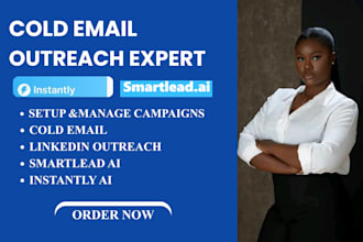 set up smartlead ai, instantly ai  for cold email outreach campaigns