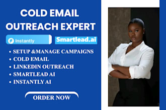 set up smartlead ai, instantly ai  for cold email outreach campaigns