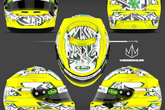 design high quality f1 helmet lego with unlimited revision