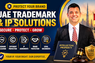 draft uae trademark application documents, brand protection copyright ip lawyer