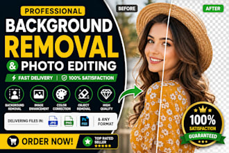 professionally remove background from images and edit photos
