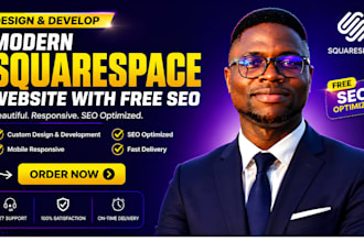 design or redesign squarespace website, website design as a squarespace expert