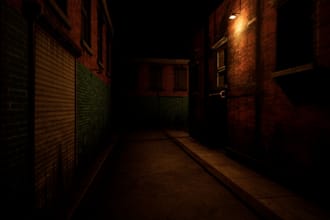 create a custom 3d horror game in unreal engine