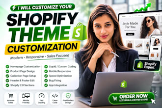 do shopify theme customization