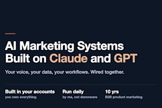 build custom ai marketing and revops systems with claude