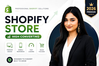 design a shopify store for winning products