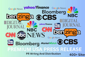 write distribute premium USA UK global press release distribution media pr news
