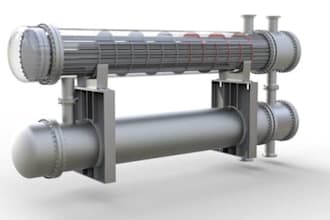 create pressure vessel, heat exchanger  piping shop 2d drawings