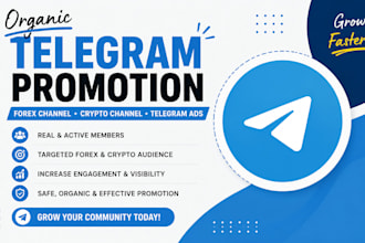 promote your telegram forex channel with organic telegram promotion telegram ads