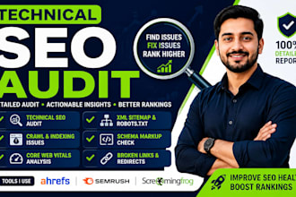 audit and fix technical SEO and indexing issues