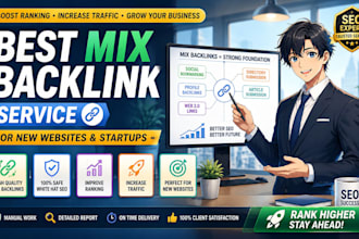 do best mix backlink service for new websites and startups