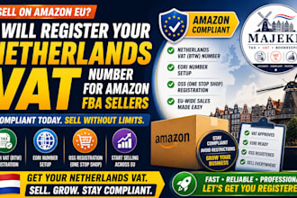 register your netherlands vat btw number eori and oss for eu amazon fba sellers