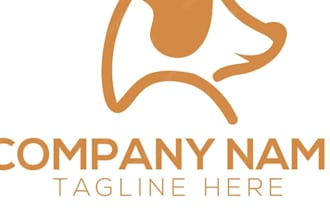 design awesome rescue dogs logo