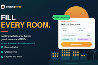 build direct booking hotel website hotel reservation wordpress website