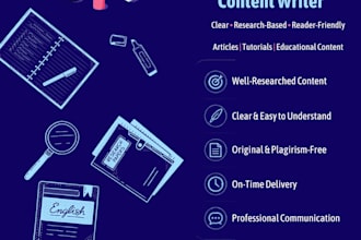 write SEO friendly educational and technical blog articles