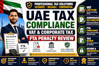 fix uae vat late filing, corporate tax penalties and fta compliance