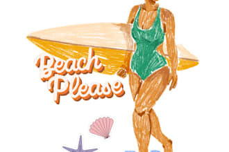 design custom sticker sheets for travel and coffee