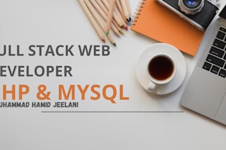 develop custom PHP web applications and database integration