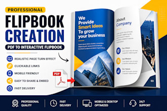 create an interactive flipbook from your PDF, brochure, or catalog
