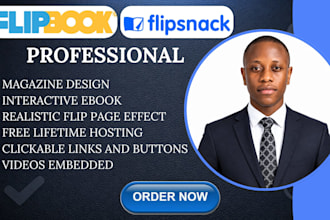 convert your PDF to an interactive flipbook with clickable links, free hosting