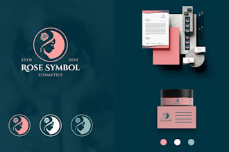 design natural beauty cosmetic floral skincare spa logo