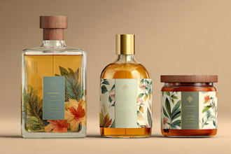 modern and professional packaging design
