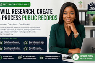 create accurate public records using automation bots