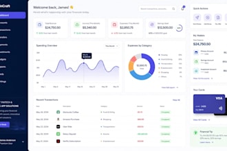develop fintech mobile web app wallet neo bank crypto nfc flutterflow, bubble io