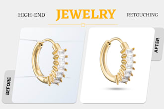 do jewelry retouching for amazon and etsy